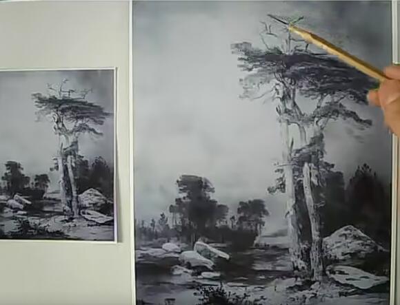 素描全教程-风景完整版教程，从零到精通，掌握专业绘画技巧