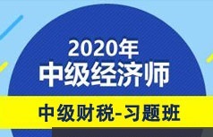 中级经济师备考财税专业题目习题讲解视频课程(15讲)
