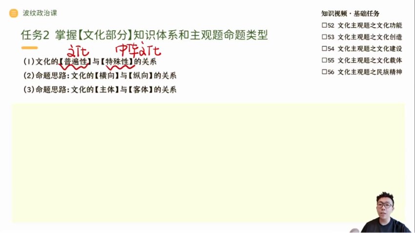 张博文高二政治暑假班：学习指南+